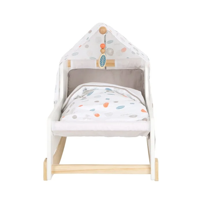 Small Foot Doll Swing, wooden, 54 x 28 x 28 cm