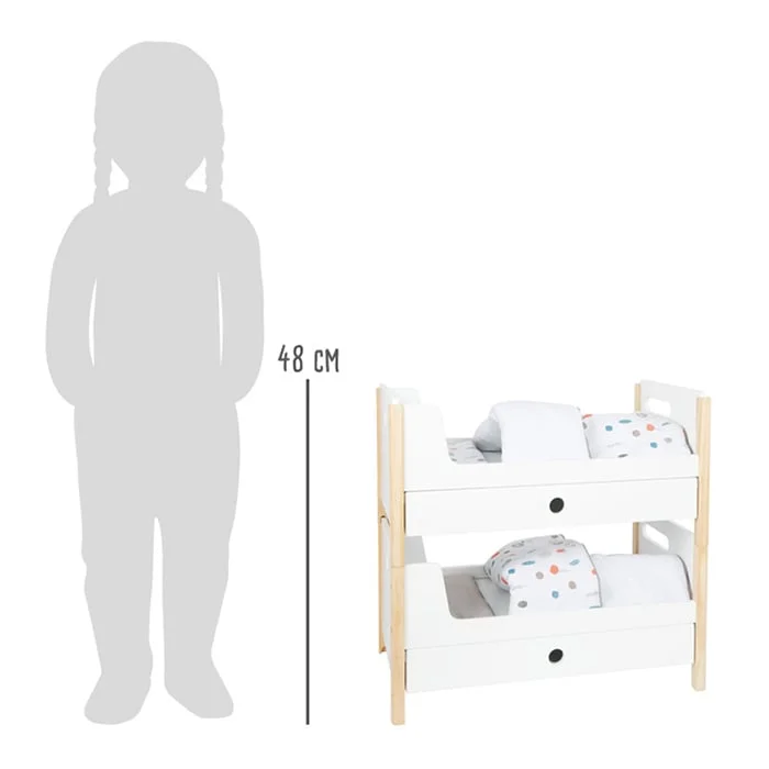 Small Foot Doll bed, bunk, wooden