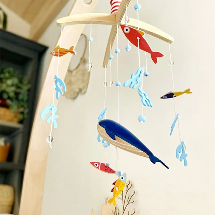 Small Foot Carousel Ocean, wooden, 25 x 25 x 40 cm
