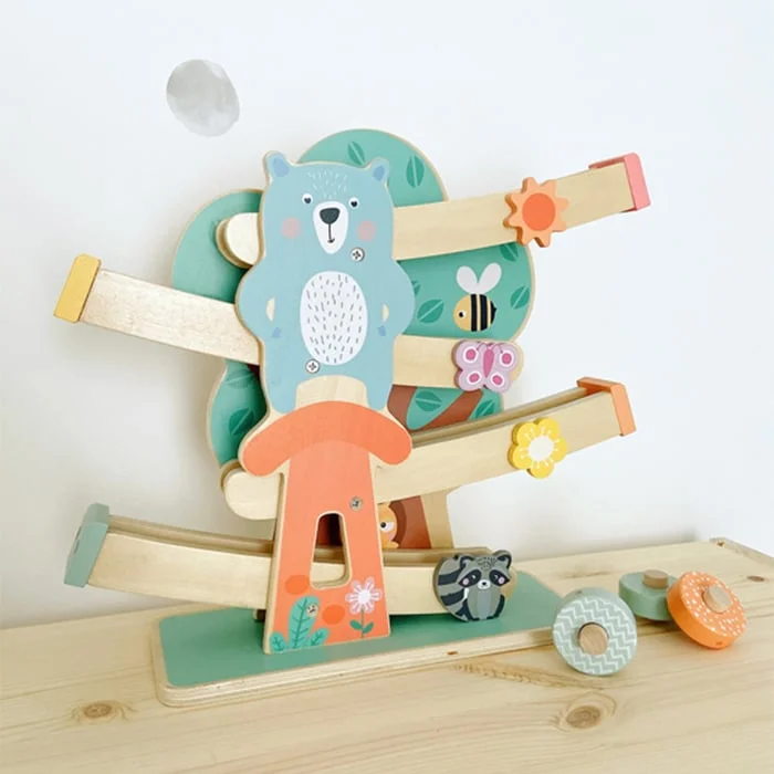 Small Foot Ball track, with animals, wooden
