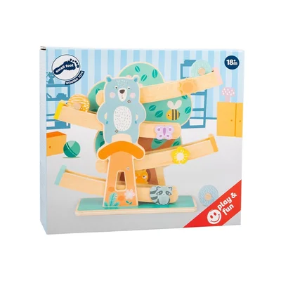 Small Foot Ball track, with animals, wooden