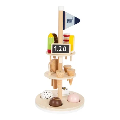 Small Foot Ice cream stand, with accessories, wooden