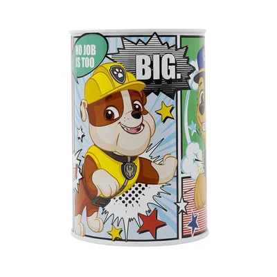 Stor Money Box Paw Patrol, metal, 15 x 10 x 10 cm