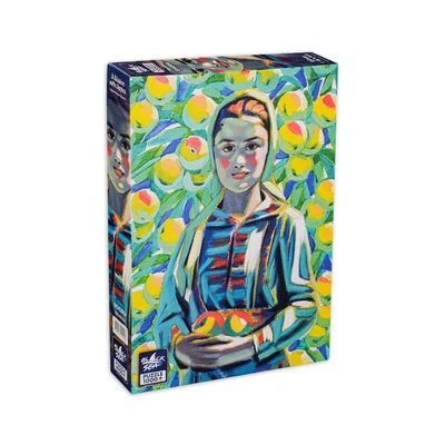 Puzzle Black Sea – Maiden with Apples, 1000 pieces