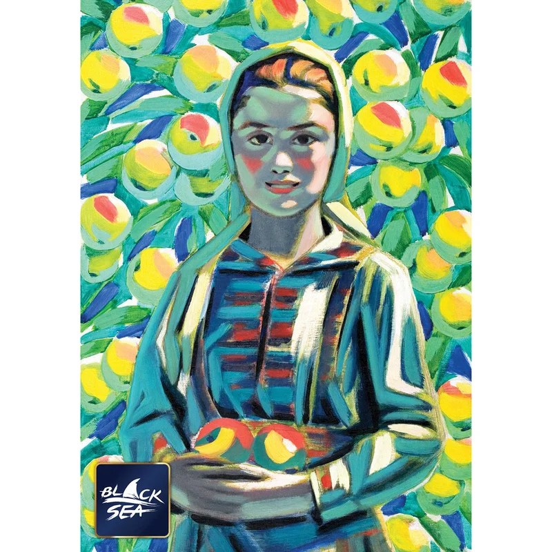 Puzzle Black Sea – Maiden with Apples, 1000 pieces