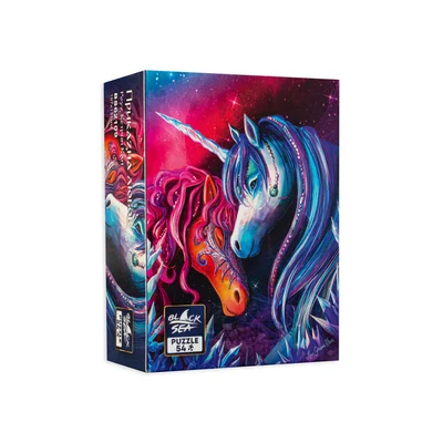 Mini Puzzle Black Sea - Fairy Tale Love, 54 pcs