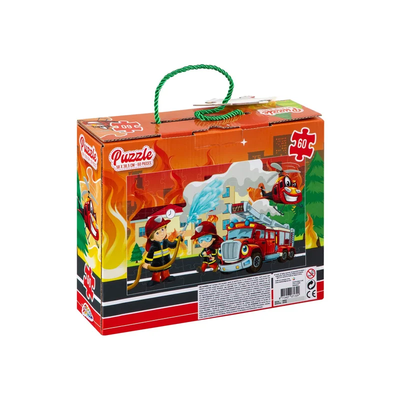 Moxy Puzzle Fire Station, 58 x 38.5 cm, 60 pcs