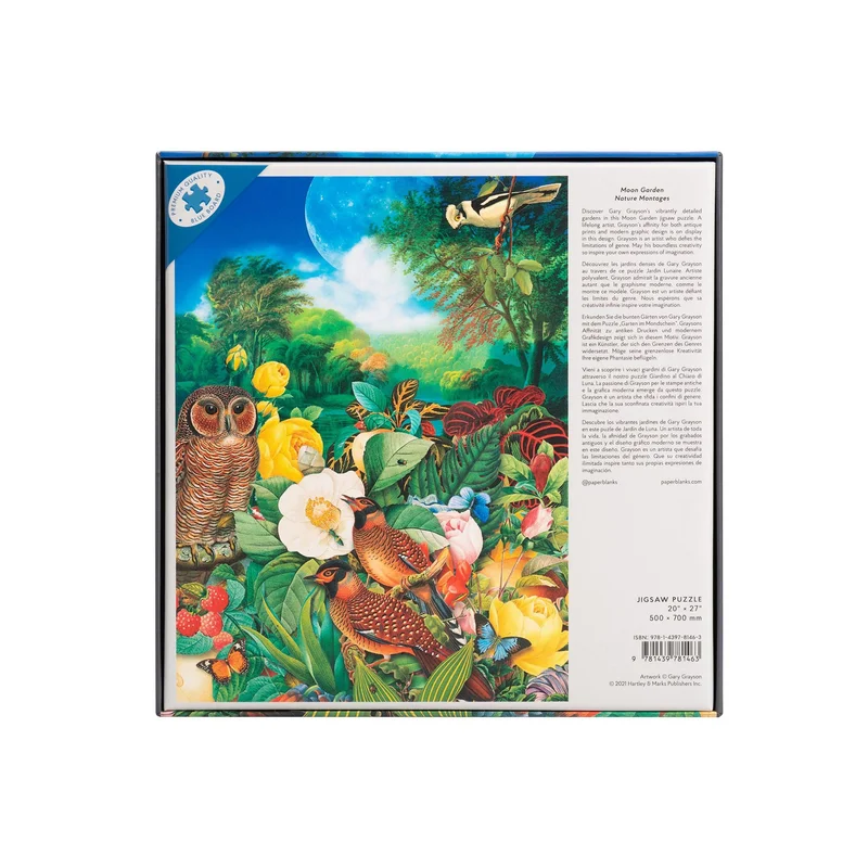 Paperblanks Puzzle Moon Garden, 1000 pieces