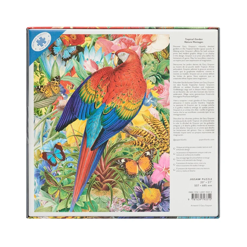 Paperblanks Puzzle Tropical Garden, 1000 pcs