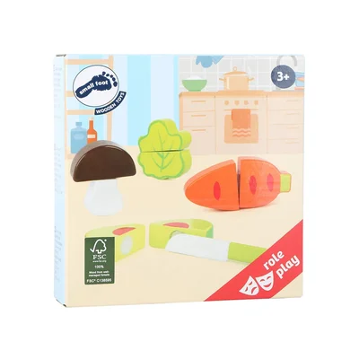 Small Foot Vegetables Set, wooden, 9 pcs