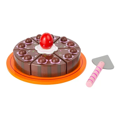 Small Foot Play cake, wooden, 9 pcs