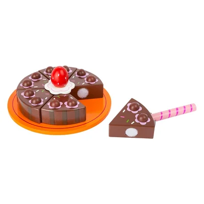 Small Foot Play cake, wooden, 9 pcs