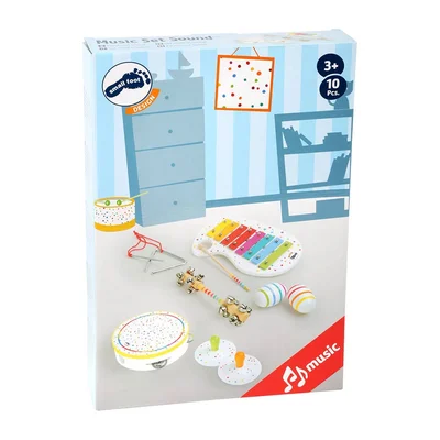 Small Foot Musical Instruments Set Sounds, 10 pcs