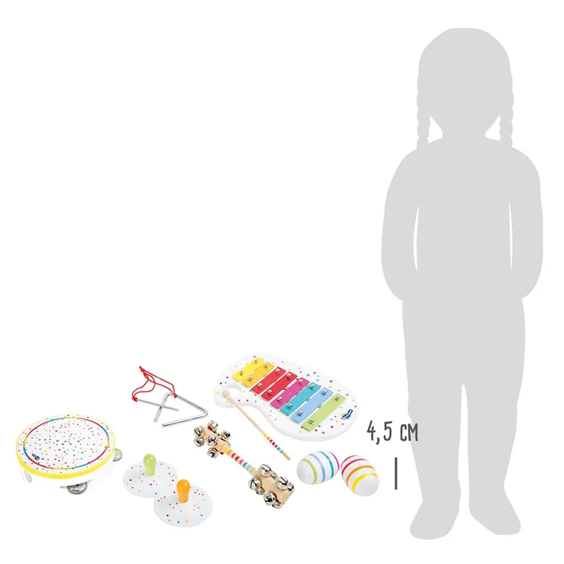 Small Foot Musical Instruments Set Sounds, 10 pcs