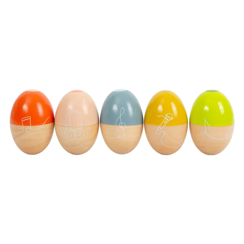 Small Foot Maracas eggs Groovy Beats, wooden