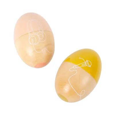 Small Foot Maracas eggs Groovy Beats, wooden