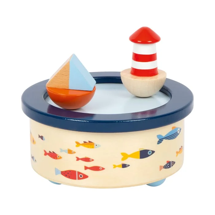 Small Foot Music Box Ocean, wooden