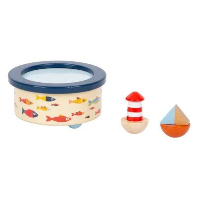 Small Foot Music Box Ocean, wooden