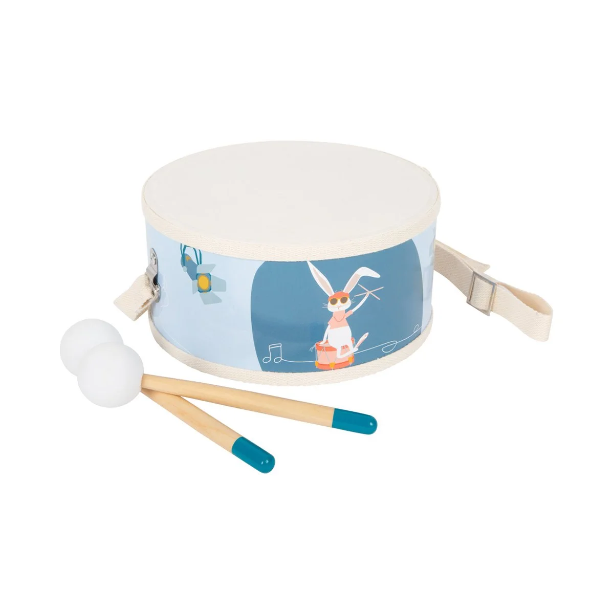 Small Foot Drum Groovy Beats, children’s, with strap and sticks