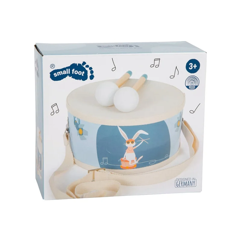 Small Foot Drum Groovy Beats, children’s, with strap and sticks