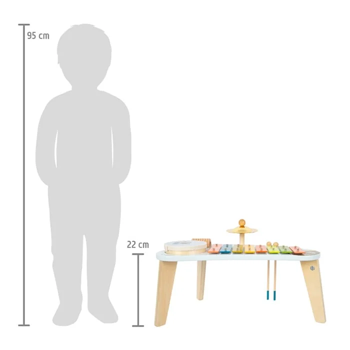 Small Foot Musical table Groovy Beats, wooden