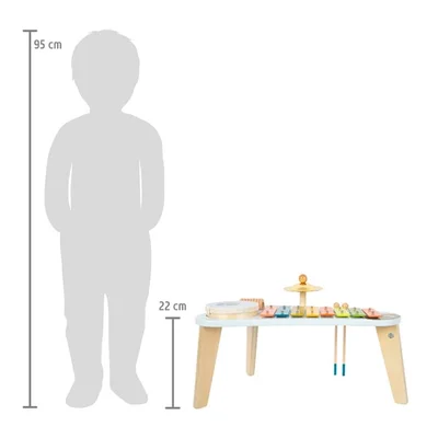 Small Foot Musical table Groovy Beats, wooden