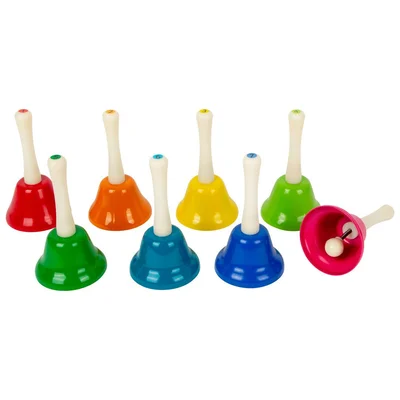 Small Foot Bell Set, with handles