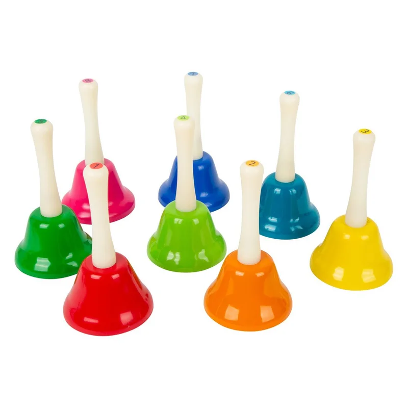 Small Foot Bell Set, with handles