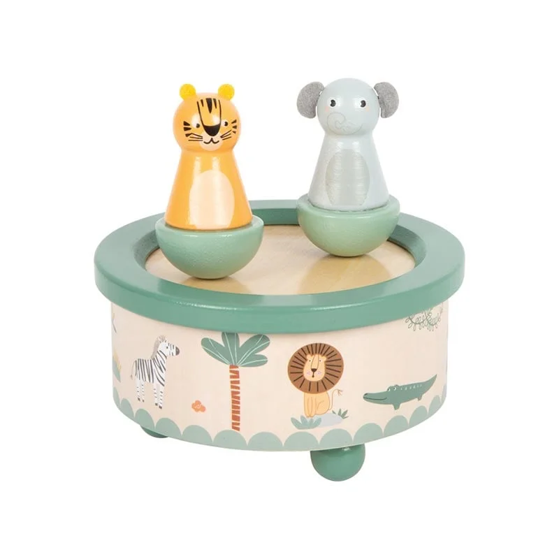Small Foot Music Box Safari, 12 х 12 х 12 cm