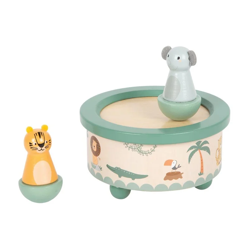 Small Foot Music Box Safari, 12 х 12 х 12 cm