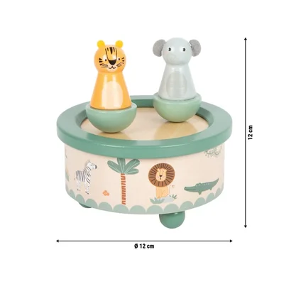 Small Foot Music Box Safari, 12 х 12 х 12 cm