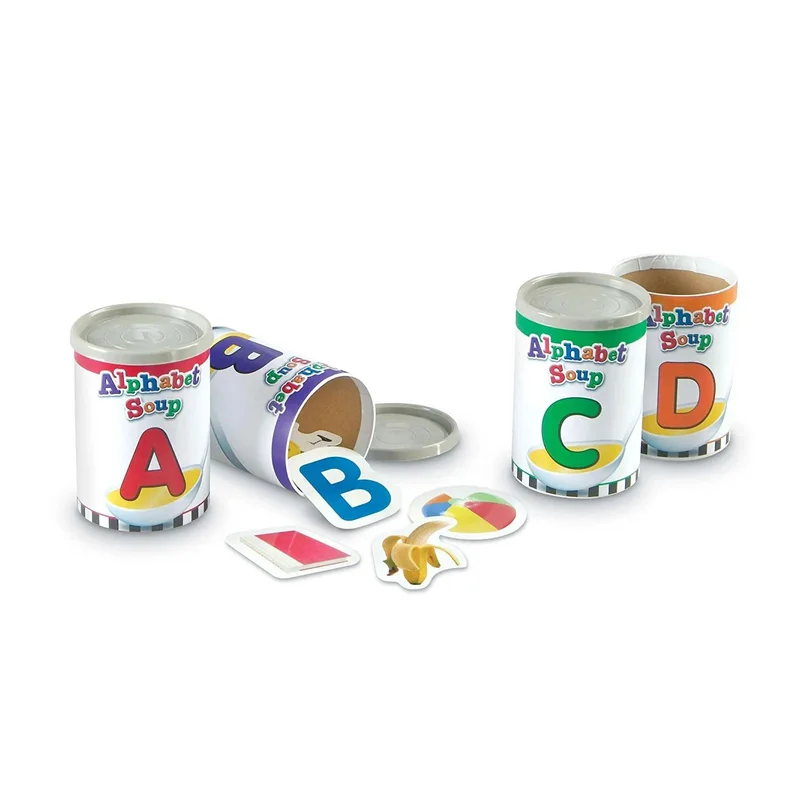 Learning Resources Alphabet Cans Sorting Set