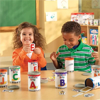 Learning Resources Alphabet Cans Sorting Set