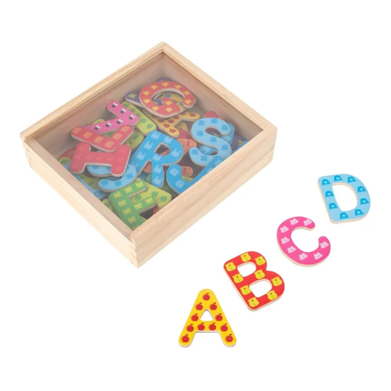 Small Foot English letters, magnetic