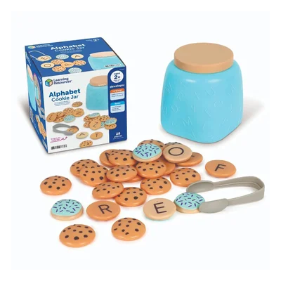 Learning Resources Cookie jar with the English alphabet