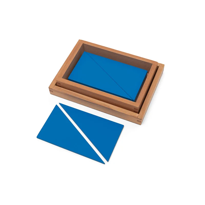 Nowa Szkola Montessori triangles, constructive, blue