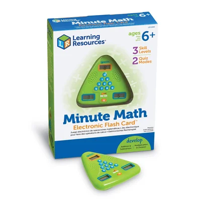 Learning Resources Electronic math flash card