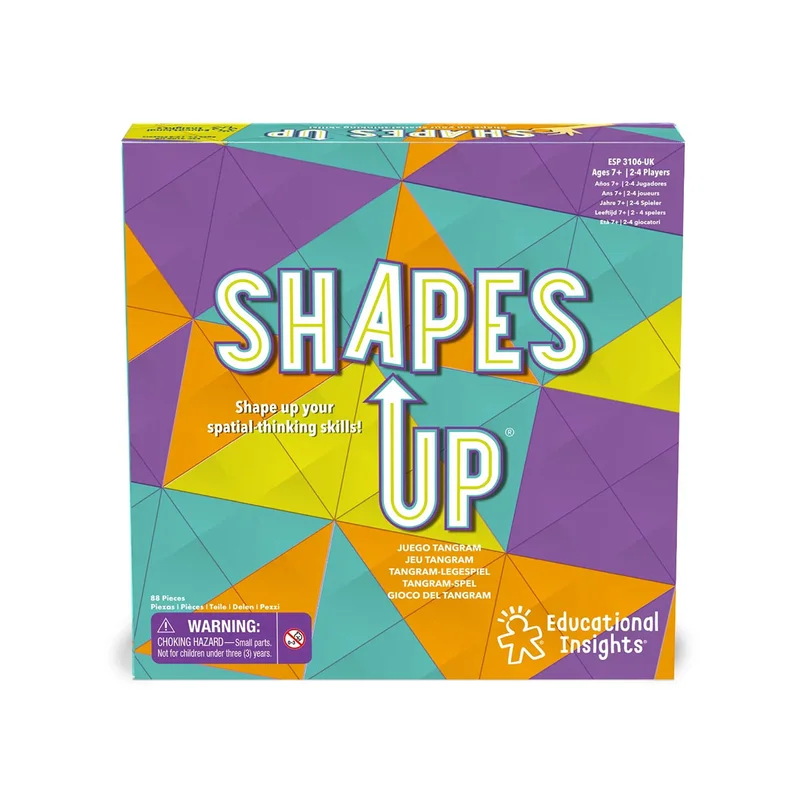Learning Resources Game with colorful geometric shapes