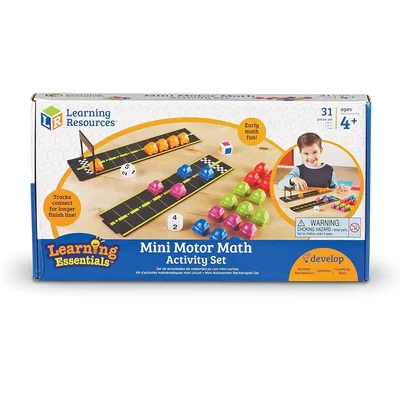 Learning Resources Car track game, mini, 30 pieces