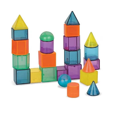 Learning Resources Set of 3D geometric shapes