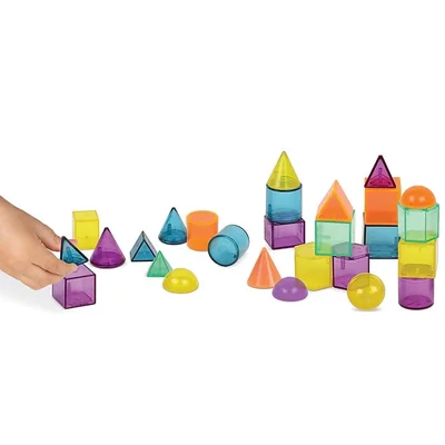 Learning Resources Set of 3D geometric shapes