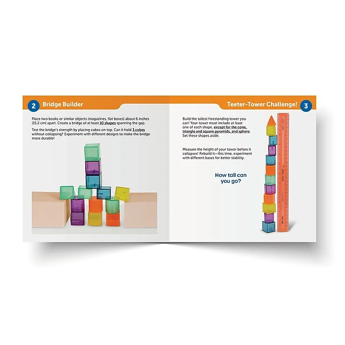 Learning Resources Set of 3D geometric shapes