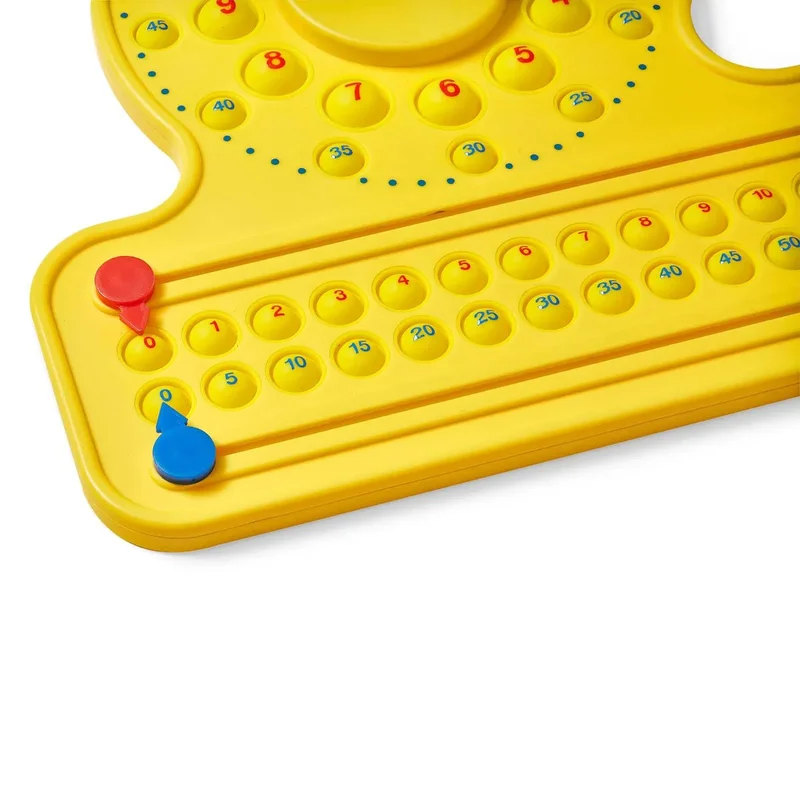 Learning Resources Educational clock, with number line and pop-it numbers
