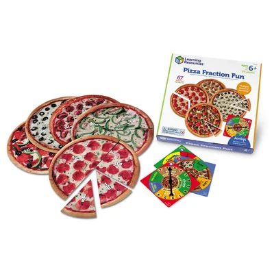 Learning Resources Игра с дроби - Пица