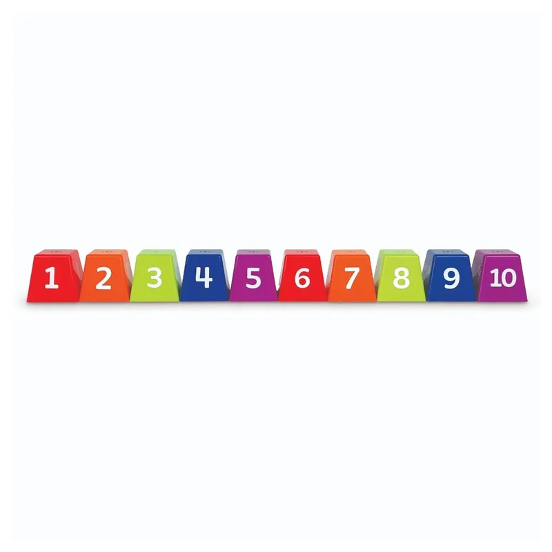 Learning Resources Образователна игра с пирамидални чаши и числа