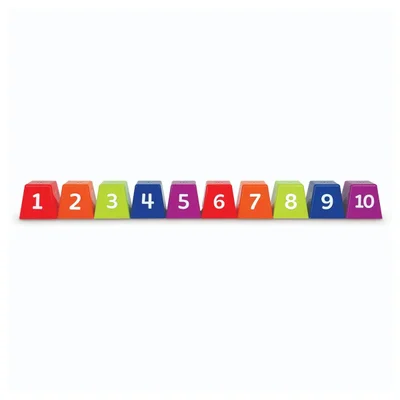 Learning Resources Образователна игра с пирамидални чаши и числа