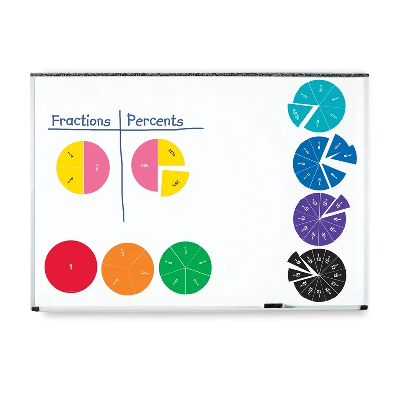 LER FRACTIONS CIRCLES DOUBLE-SIDED MAGNETIC