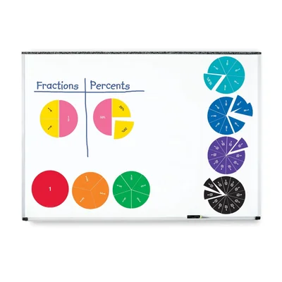 LER FRACTIONS CIRCLES DOUBLE-SIDED MAGNETIC