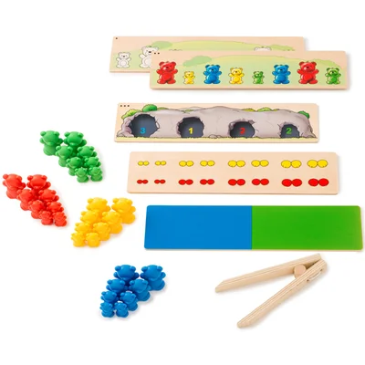 Eduplay Игра за сортиране с цветни мечета