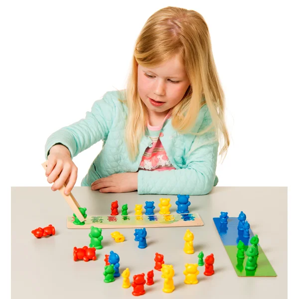 Eduplay Игра за сортиране с цветни мечета